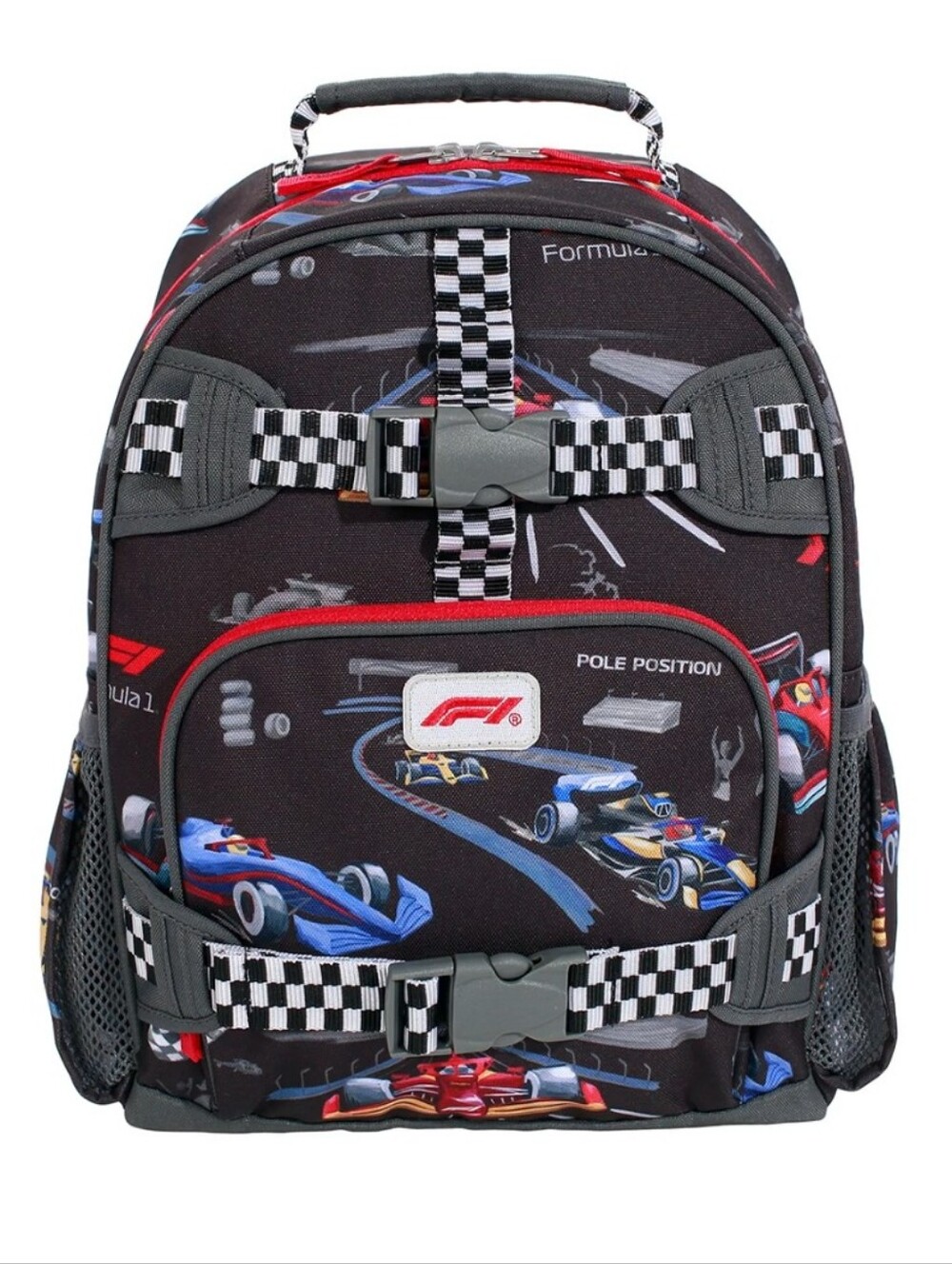 Pottery Barn Kids F1 Grand Prix Mackenzie Backpack Licensed Formula 1 Race Cars